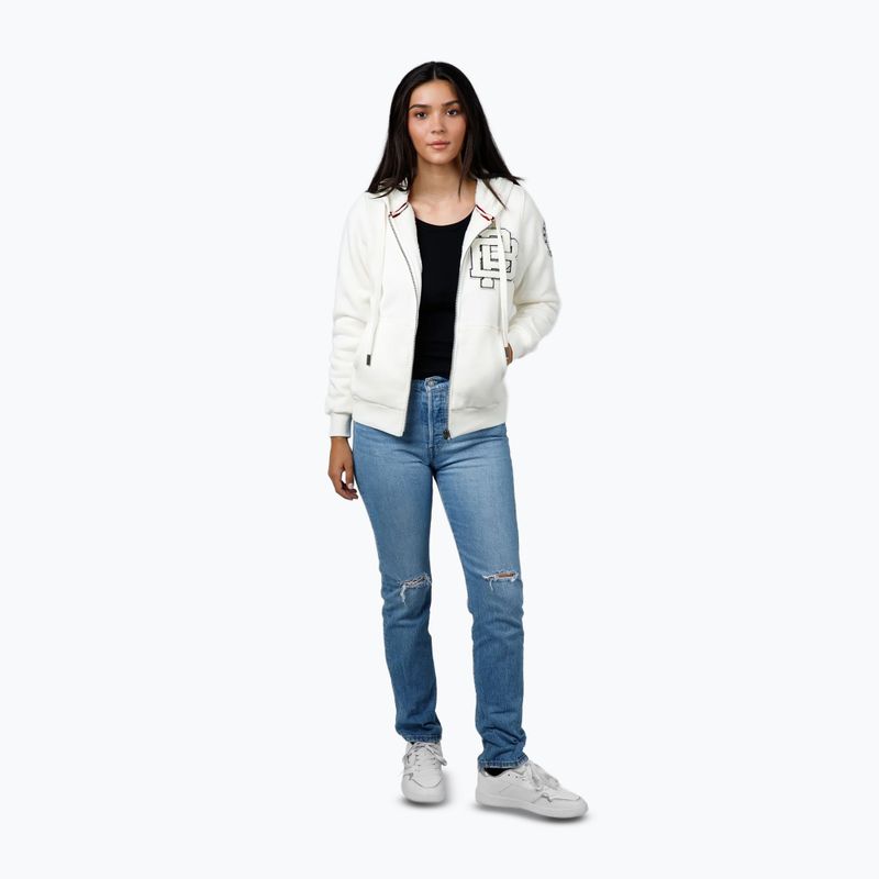 Dámská mikinaPitbull Sherpa Ruffina Hooded Zip off white 2