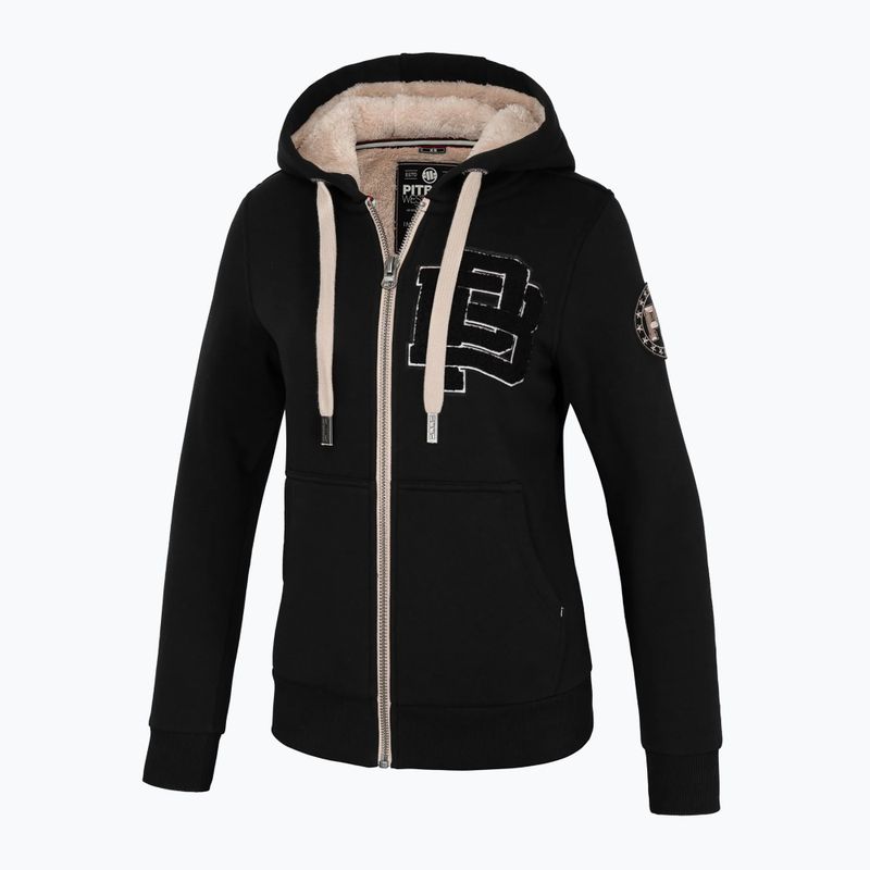 Dámská mikina Pitbull Sherpa Ruffina Hooded Zip black