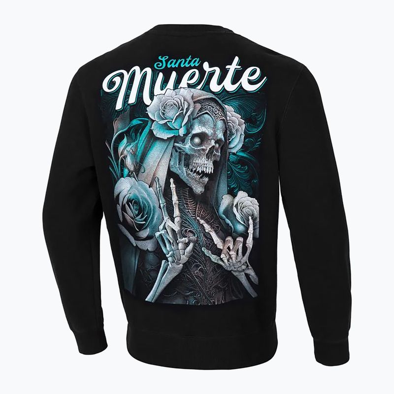 Pánská mikina Pitbull West Coast Crewneck Santa Muerte black 2
