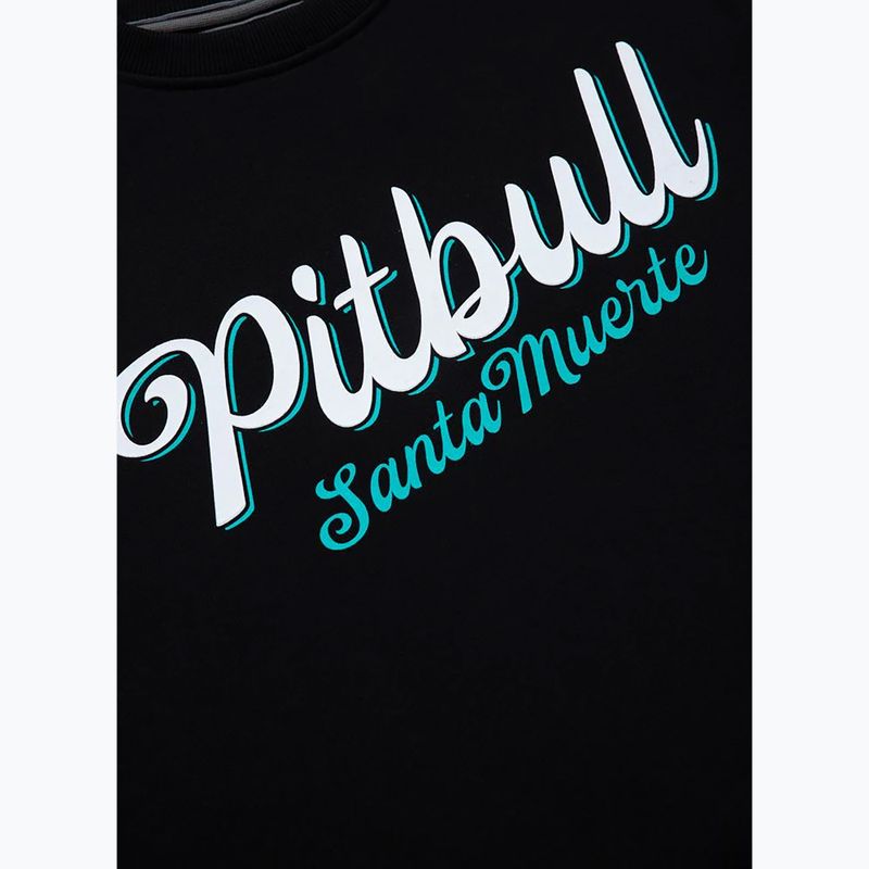 Pánská mikina Pitbull West Coast Crewneck Santa Muerte black 4
