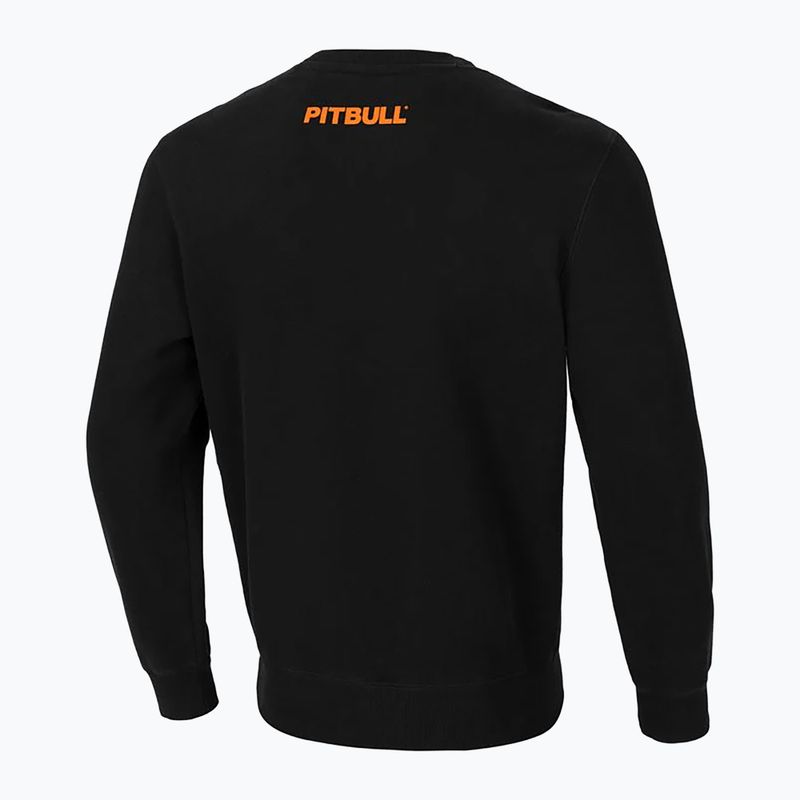 Pánská mikina Pitbull West Coast Crewneck Orange Dog 24 black 2