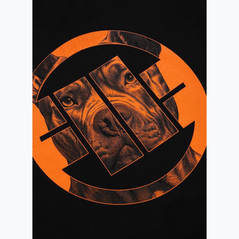 Pánská mikina Pitbull West Coast Crewneck Orange Dog 24 black 4