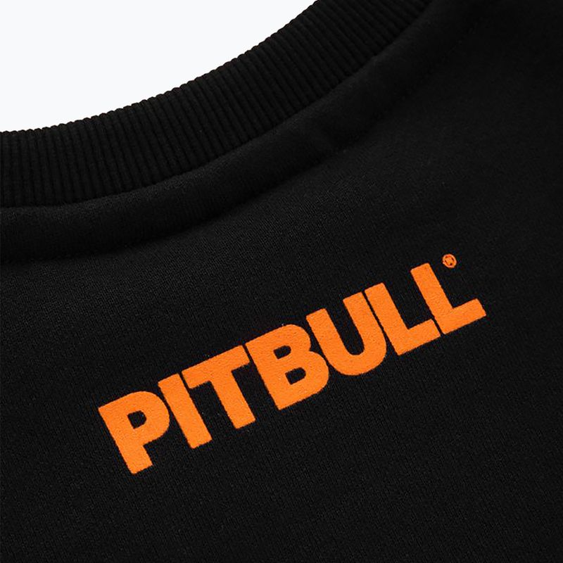 Pánská mikina Pitbull West Coast Crewneck Orange Dog 24 black 5