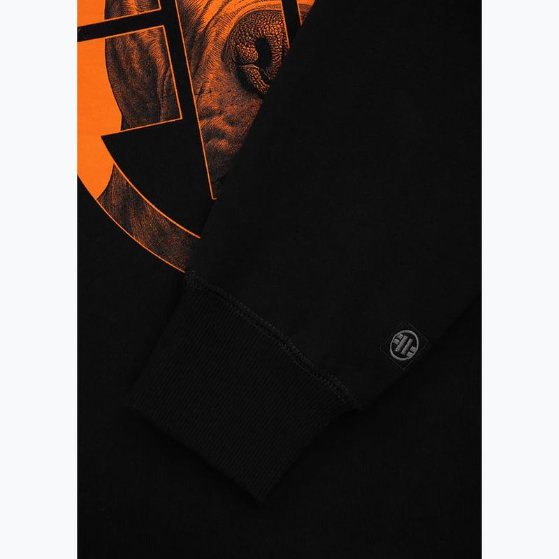 Pánská mikina Pitbull West Coast Crewneck Orange Dog 24 black 6