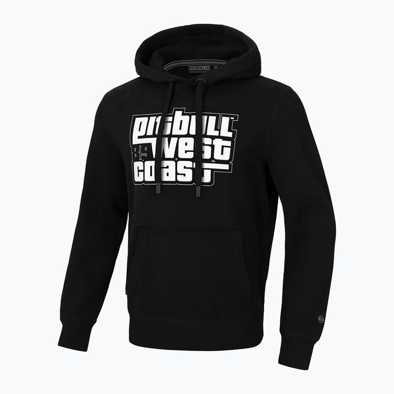 Pánská mikina Pitbull West Coast Hooded Most Wanted black