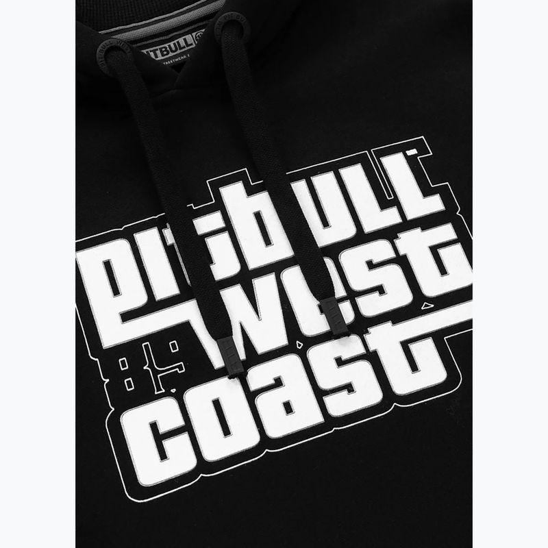 Pánská mikina Pitbull West Coast Hooded Most Wanted black 3