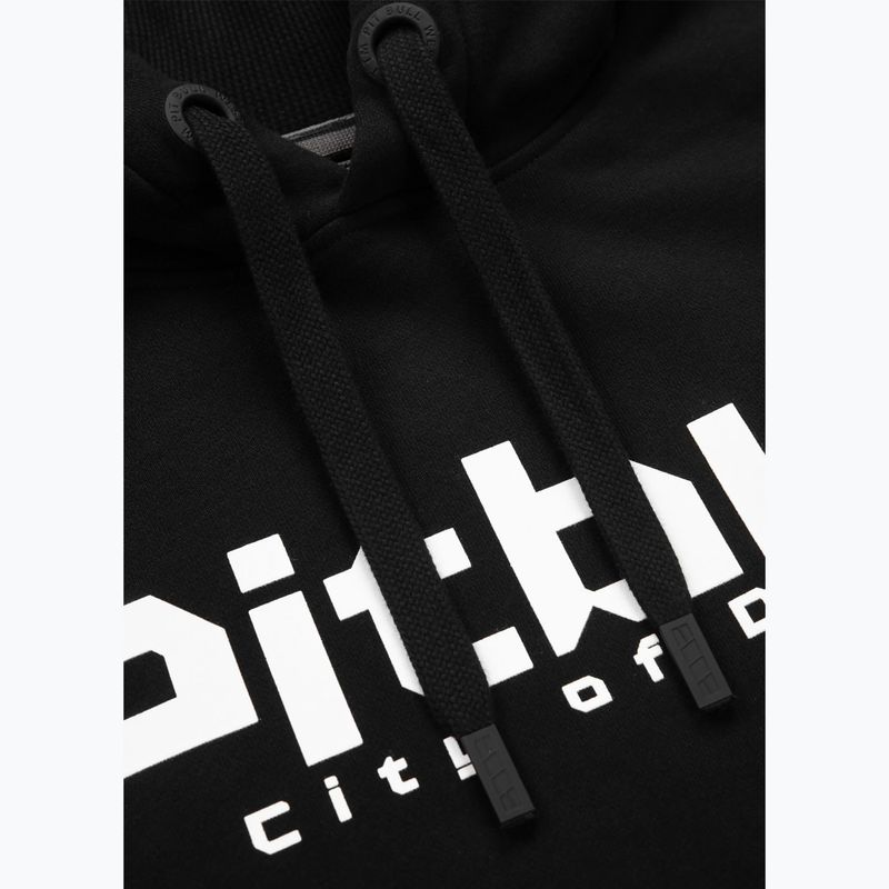 Pánská mikina  Pitbull Hooded City Of Dogs black 7