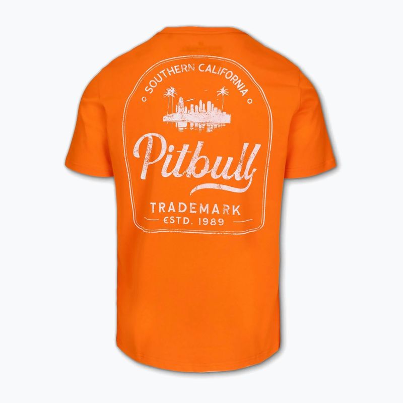 Pánské tričko Pitbull So Cal orange 2