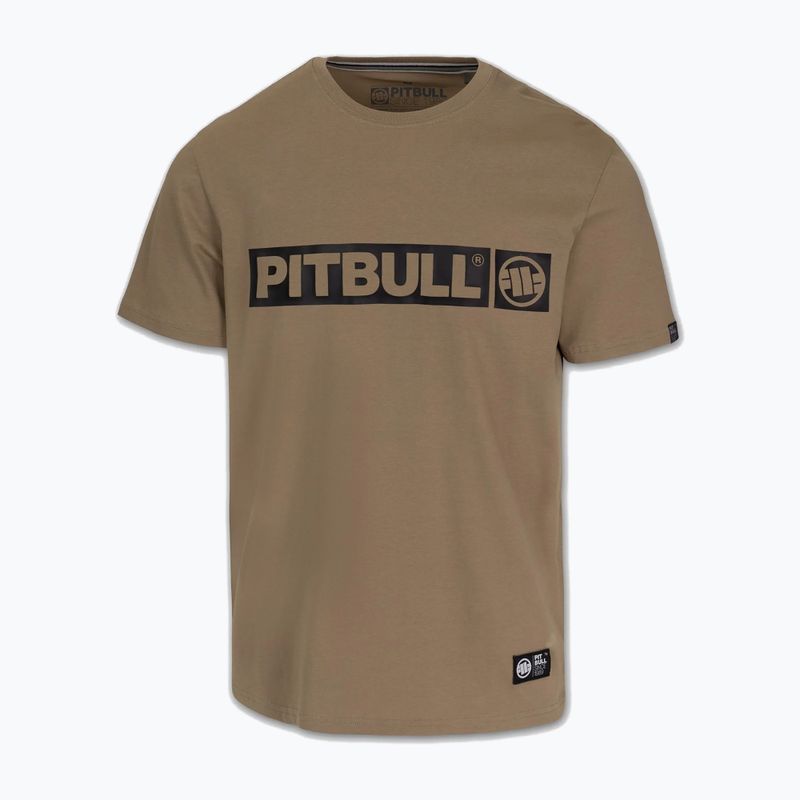 Pánské tričko Pitbull Hilltop dark sand 3