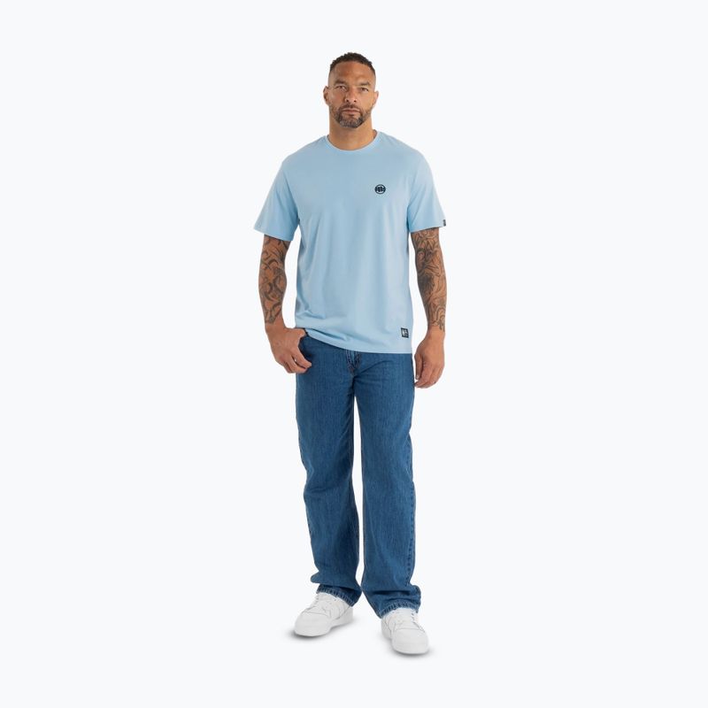 Pánské tričko Pitbull Small Logo light blue 2