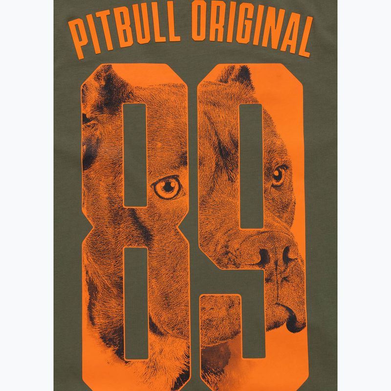 Pánské tričko Pitbull Eighty Nine Dog dark olive 4