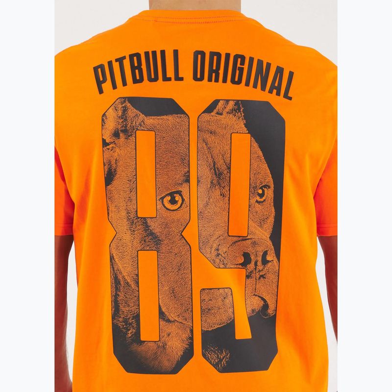 Pánské tričko Pitbull Eighty Nine Dog orange 4