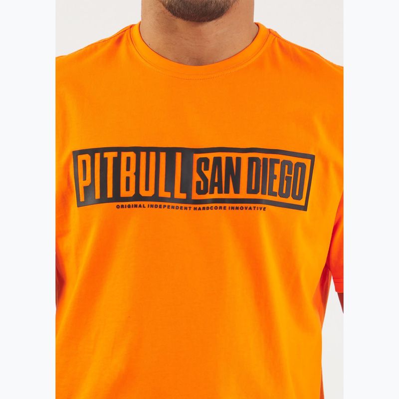 Pánské tričko Pitbull Eighty Nine Dog orange 5