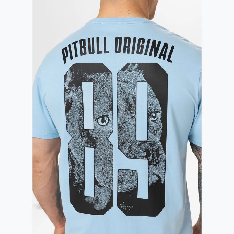 Pánské tričko Pitbull Eighty Nine Dog light blue 4