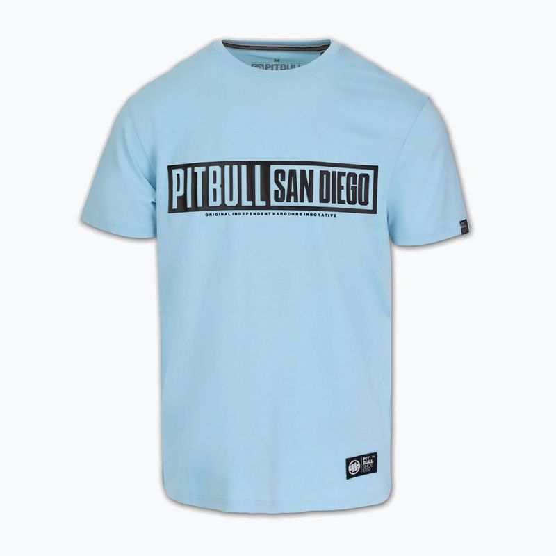 Pánské tričko Pitbull Eighty Nine Dog light blue