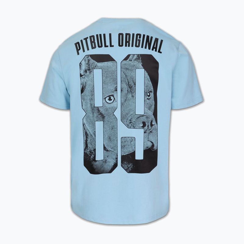 Pánské tričko Pitbull Eighty Nine Dog light blue 2