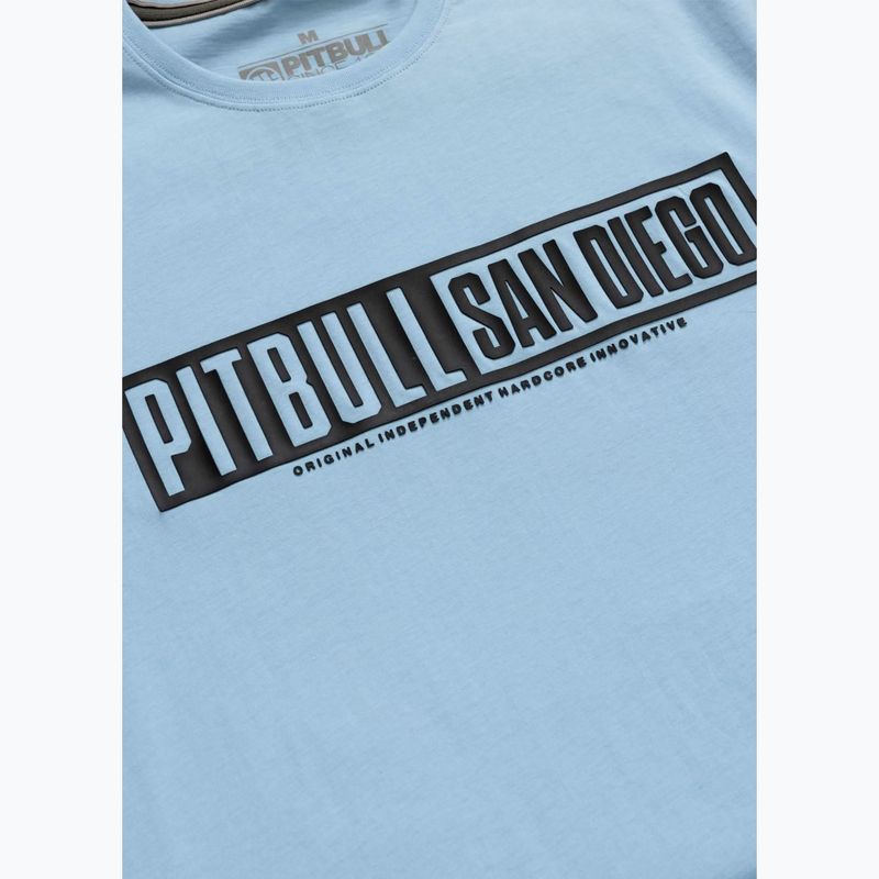 Pánské tričko Pitbull Eighty Nine Dog light blue 4