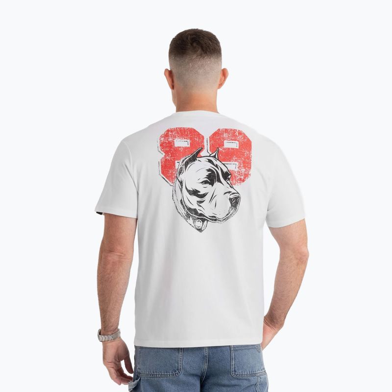 Tričko Pitbull Dog 89 white 3