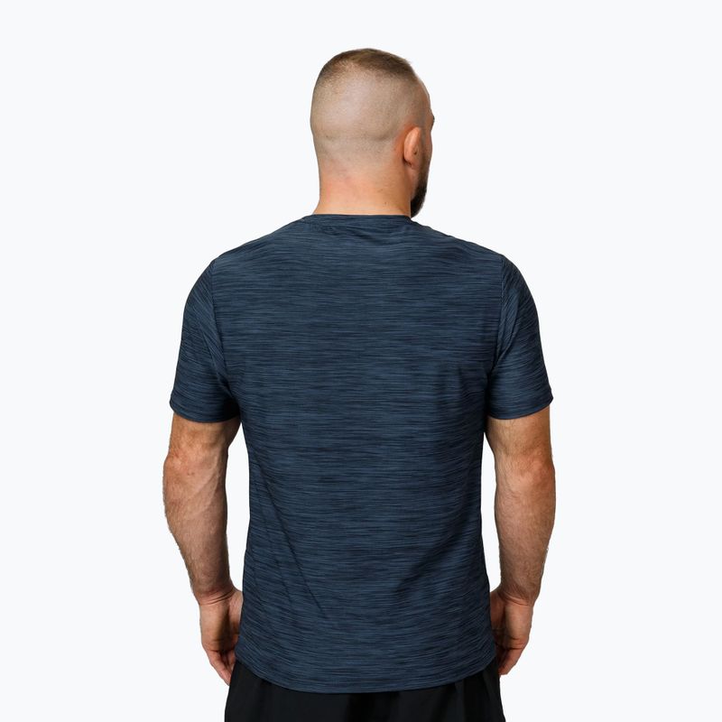 Pánské tričko Pitbull Small Logo Casual Sport T-shirt navy melange 3