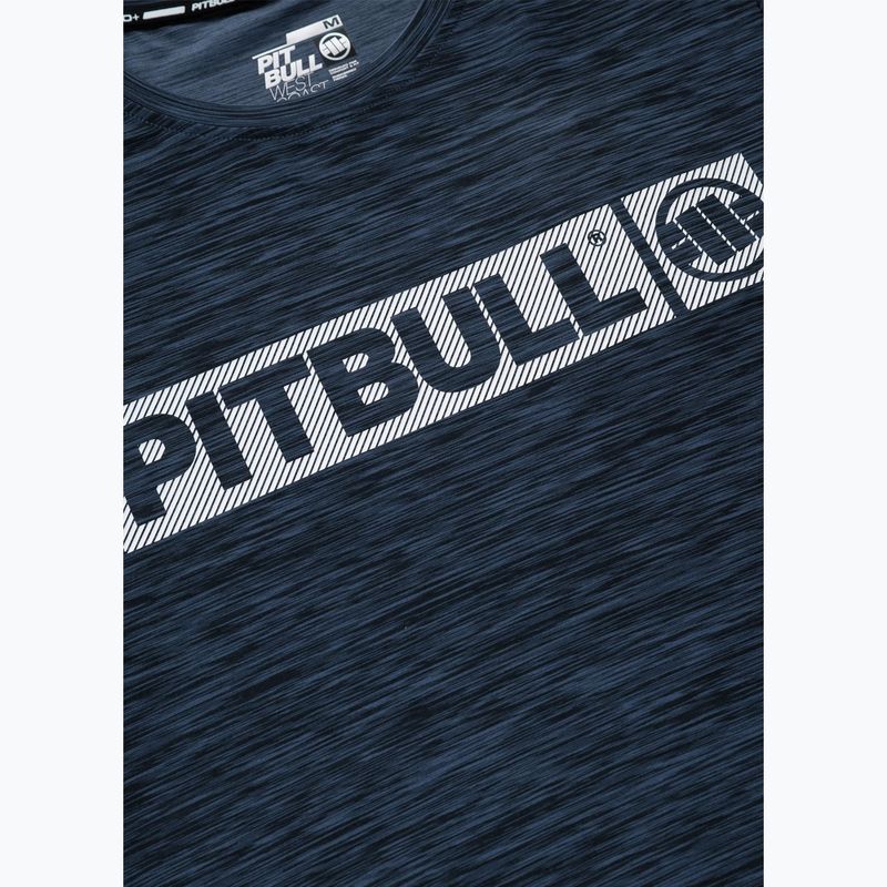 Pánské tričko Pitbull Hilltop Casual Sport T-shirt navy melange 7