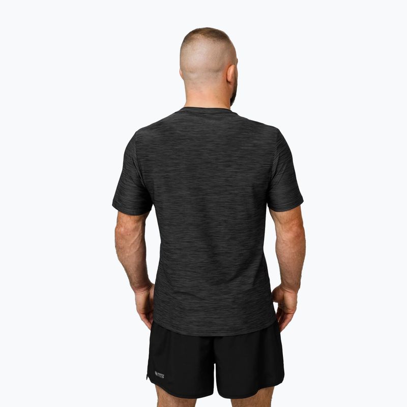 Pánské tričko Pitbull Hilltop Casual Sport black melange 3