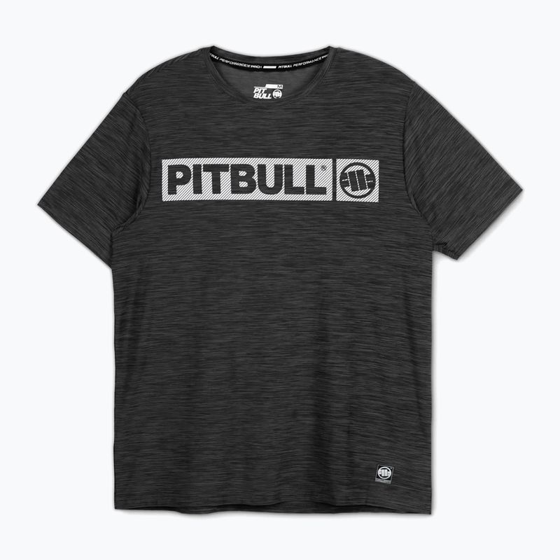 Pánské tričko Pitbull Hilltop Casual Sport black melange 4