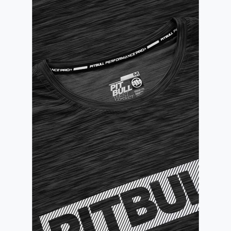 Pánské tričko Pitbull Hilltop Casual Sport black melange 6