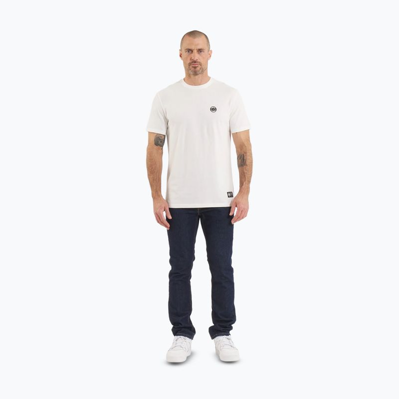 Pánské tričko Pitbull Small Logo off white 2