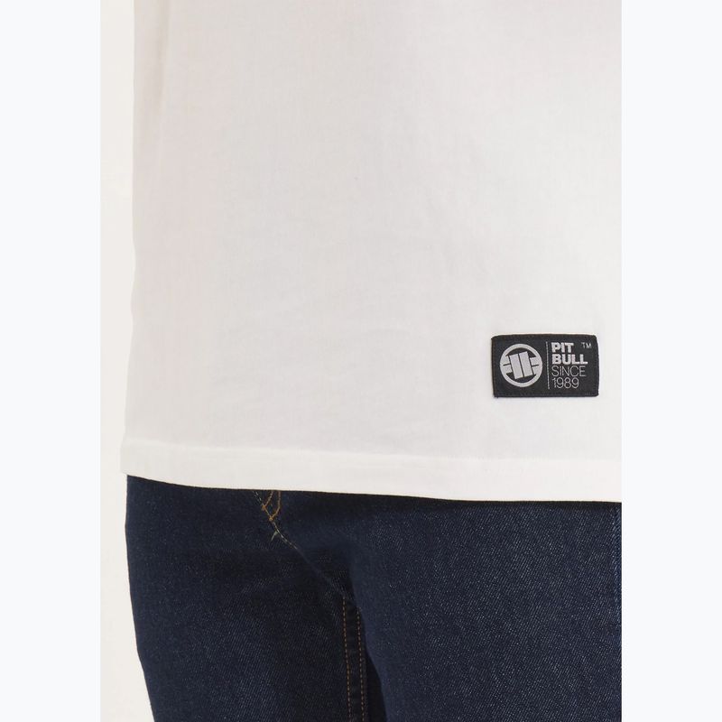 Pánské tričko Pitbull Small Logo off white 5