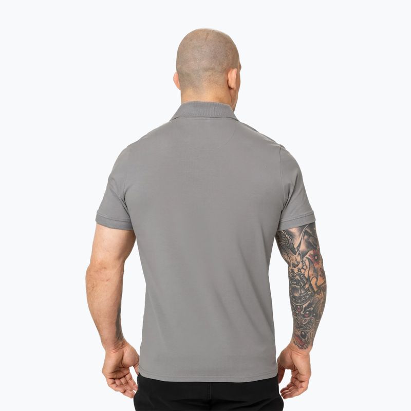 Pánské polo tričko Pitbull Small Logo grey 3