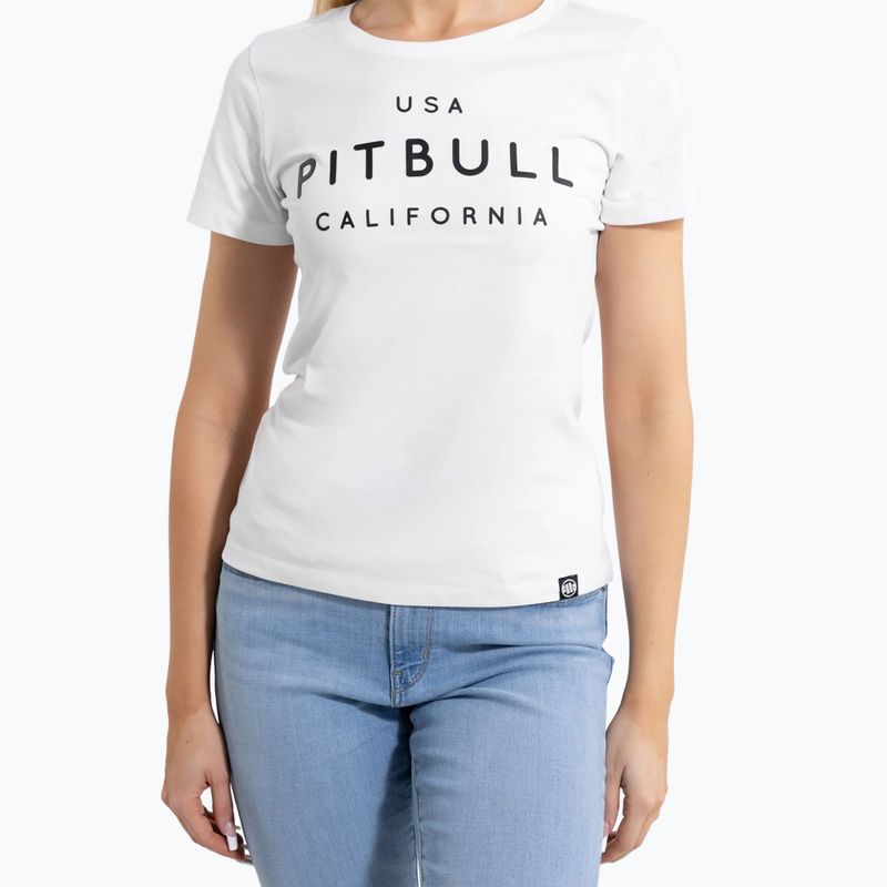 Dámské tričko Pitbull Usa Cal white 4