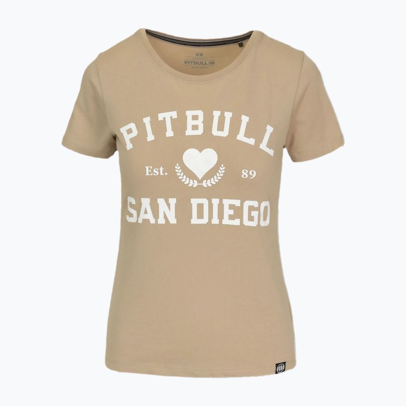 Dámské tričko Pitbull Love PB sand