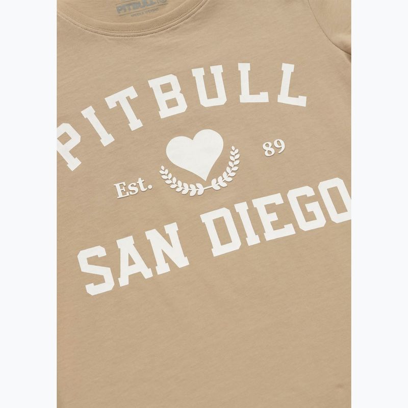 Dámské tričko Pitbull Love PB sand 4