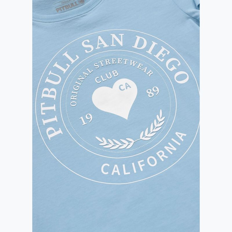 Dámské tričko Pitbull Heartie light blue 4