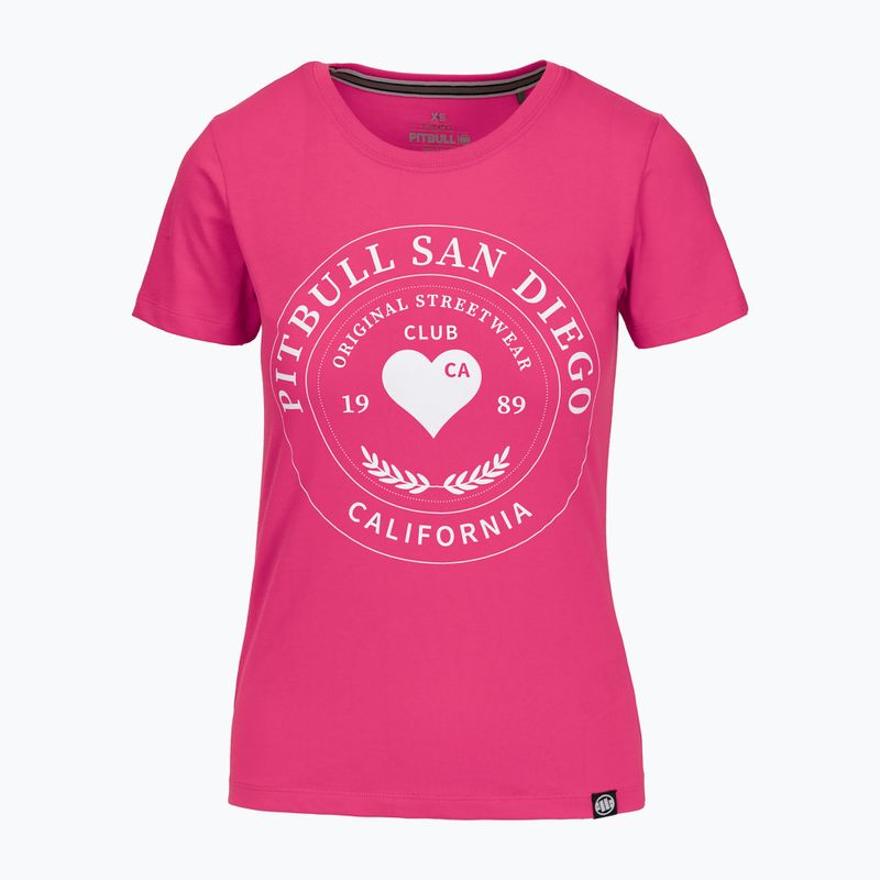Dámské tričko Pitbull Heartie raspberry red 5