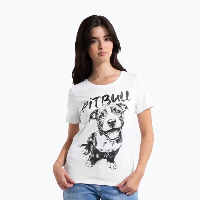 Dámské tričko Pitbull Puppy 2 white