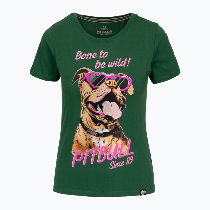 Dámské tričko Pitbull Synglasses Dog leaf green 5