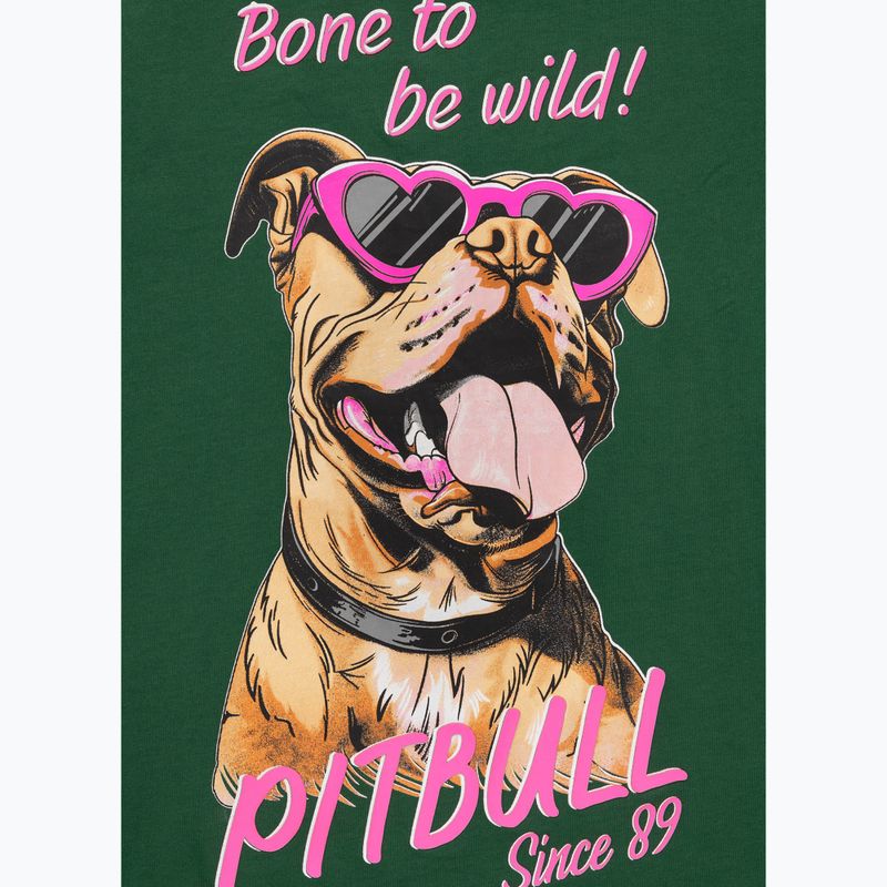 Dámské tričko Pitbull Synglasses Dog leaf green 8