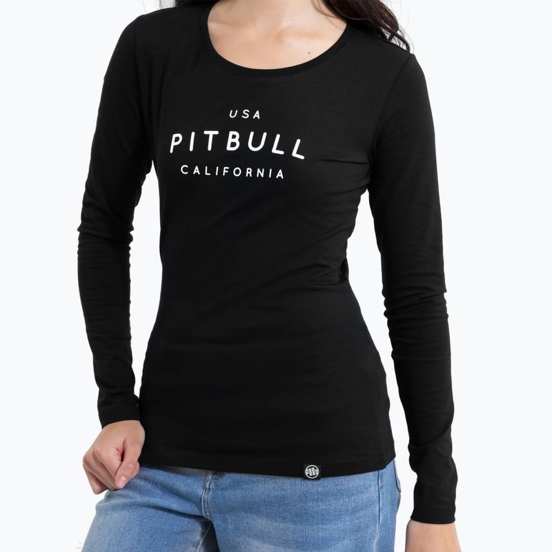 Dámské tričko Longsleeve Pitbull Usa Cal Slim Fit black 4