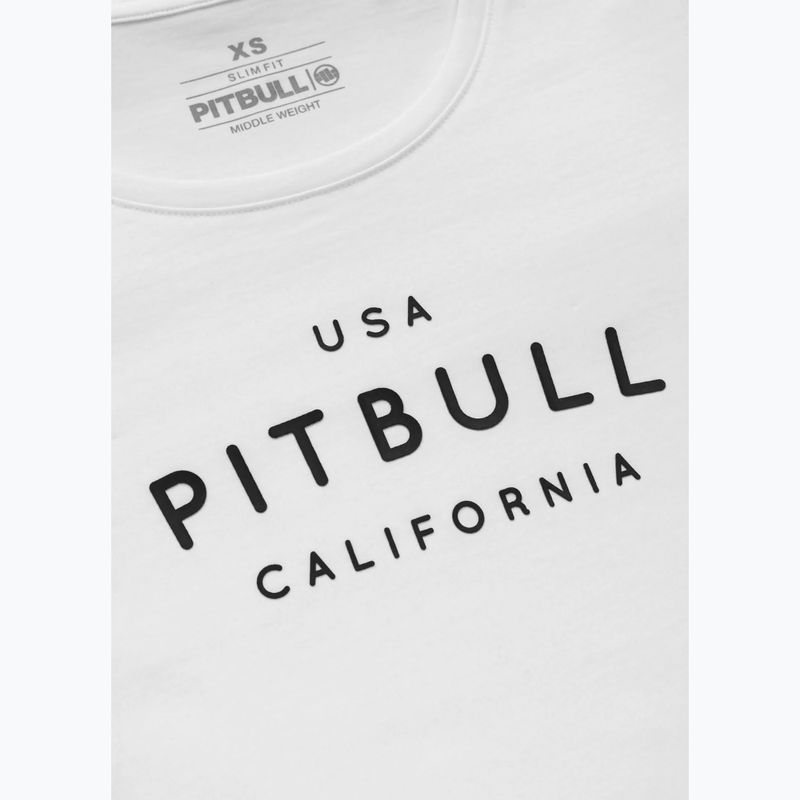 Dámské tričko Longsleeve Pitbull Usa Cal Slim Fit white 8