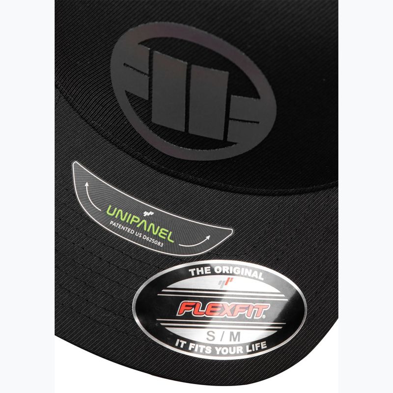 Kšiltovka Pitbull Mesh Full Cap Logo Iridescent Flexfit black 5