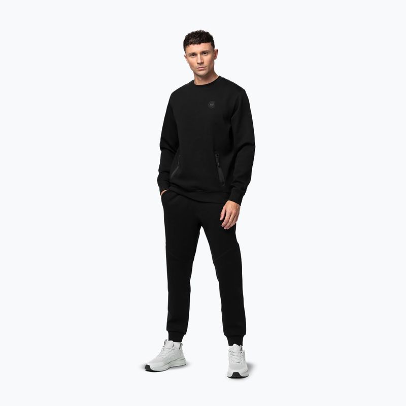 Pánská mikina  Pitbull Dogwood Crewneck Sweatshirt black 2
