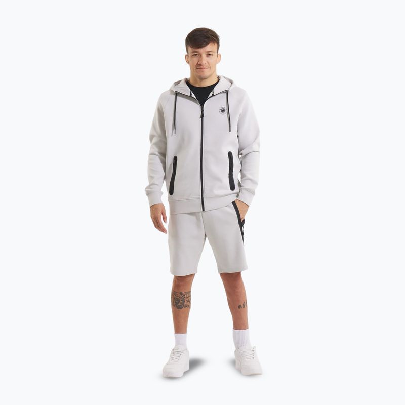 Pánská mikina Pitbull Dogwood Hooded Zip Sweatshirt white/blue 2