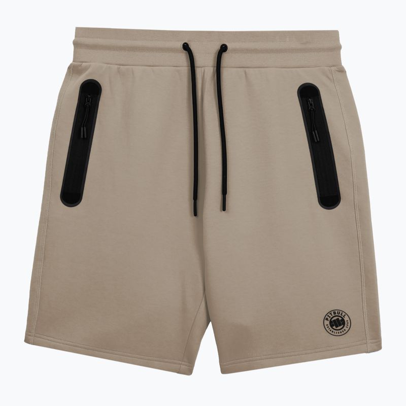 Pánské šortky Pitbull Dogwood Sport dark sand