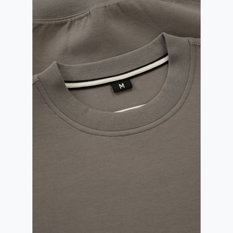 Pánská mikina Pitbull Sampson Crewneck Sweatshirt taupe 7