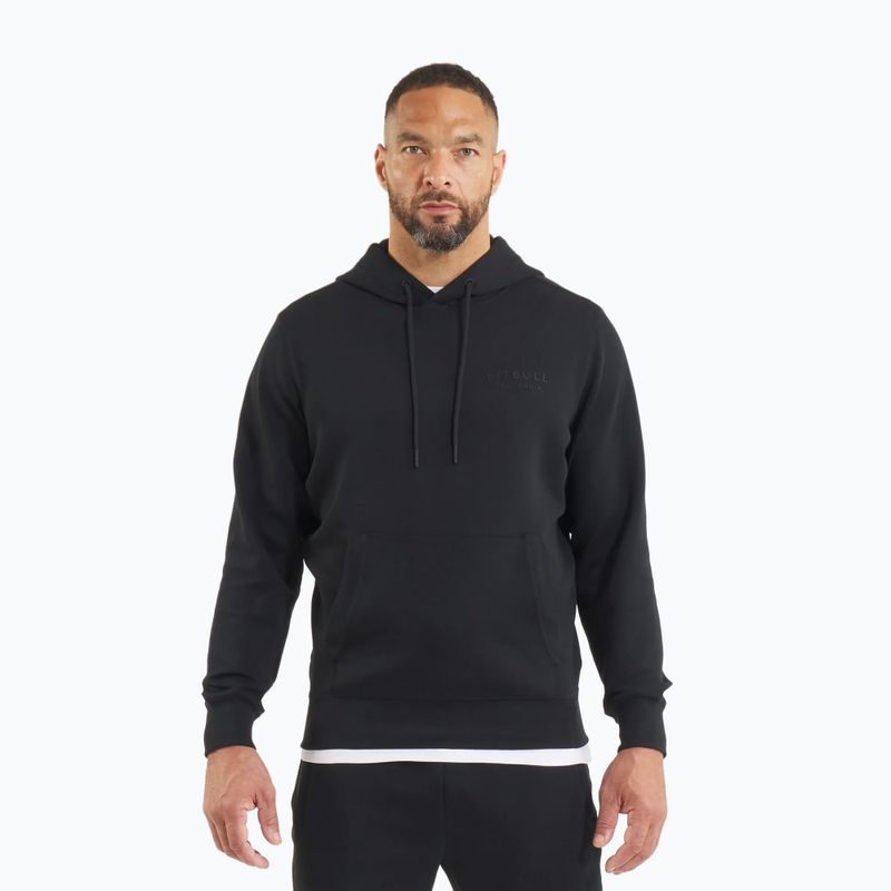 Pánská mikina  Pitbull Sampson Hooded Sweatshirt black