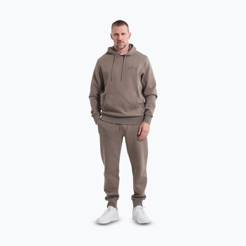 Pánské tepláky Pitbull Sampson taupe 2