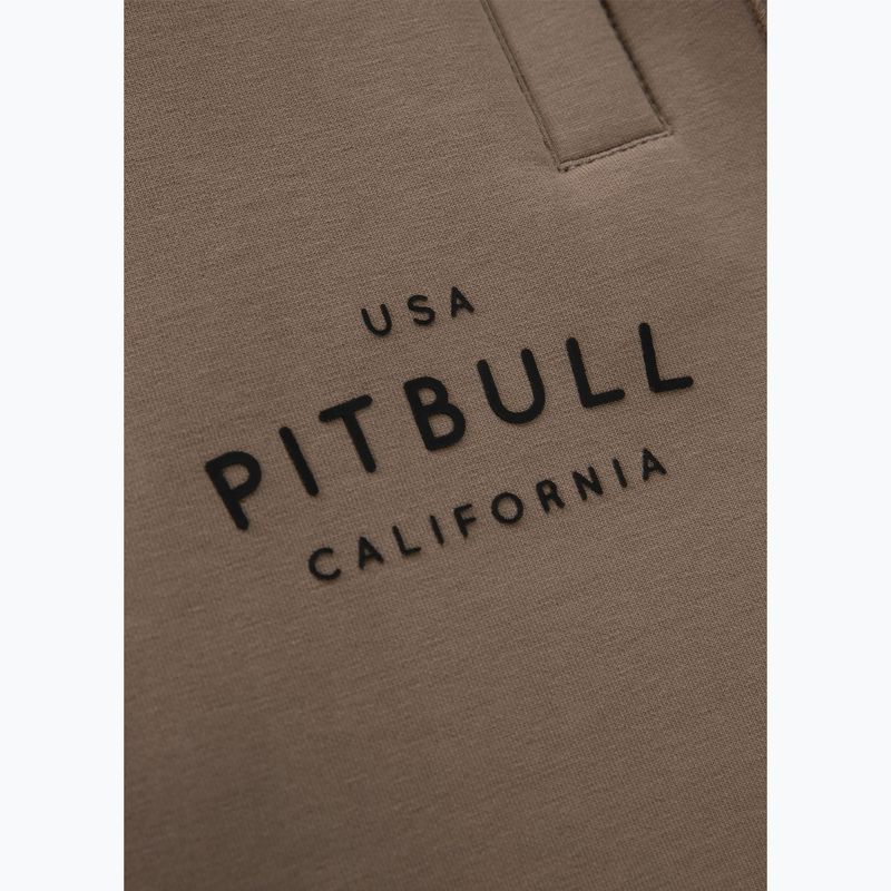 Pánské tepláky Pitbull Sampson taupe 4