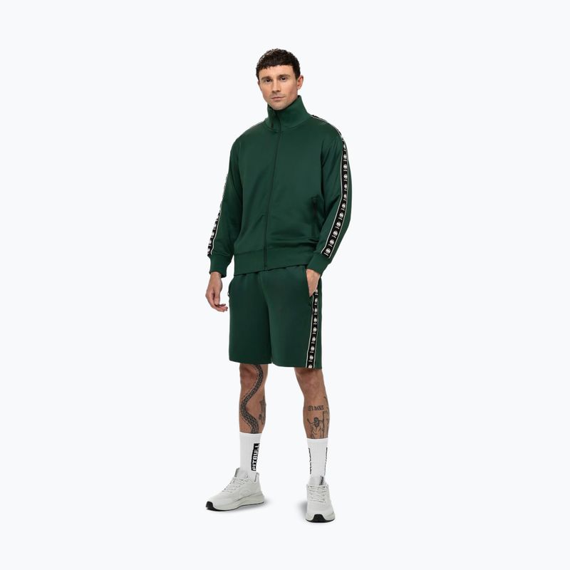 Pánská mikina  Pitbull Track Jacket Powers bottle green 2