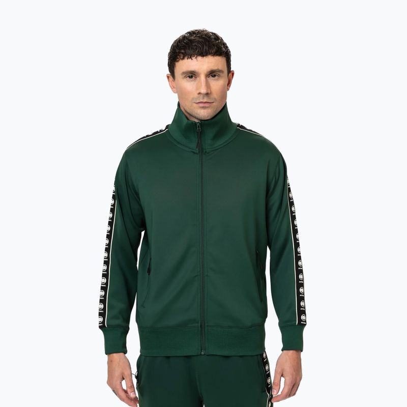 Pánská mikina  Pitbull Track Jacket Powers bottle green 4